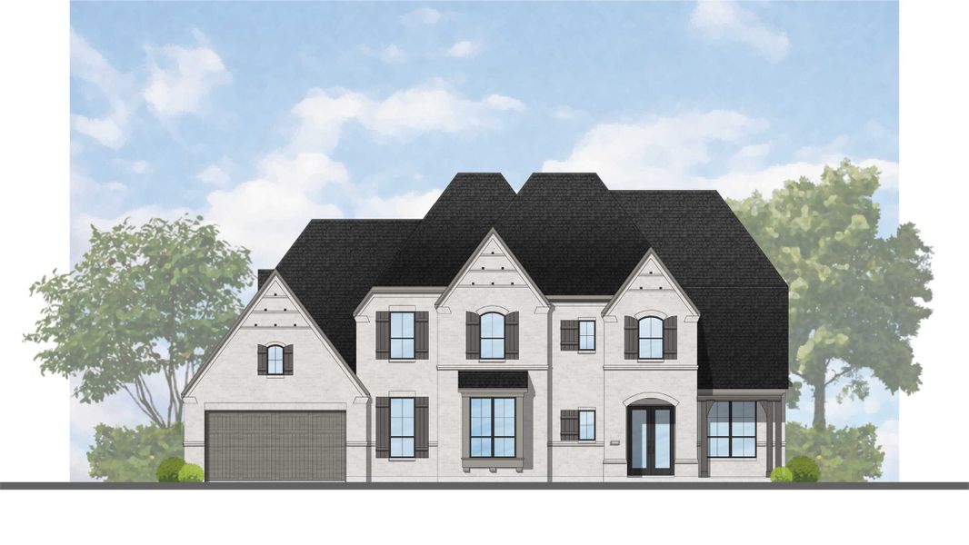 Representative Elevation - some options shown
