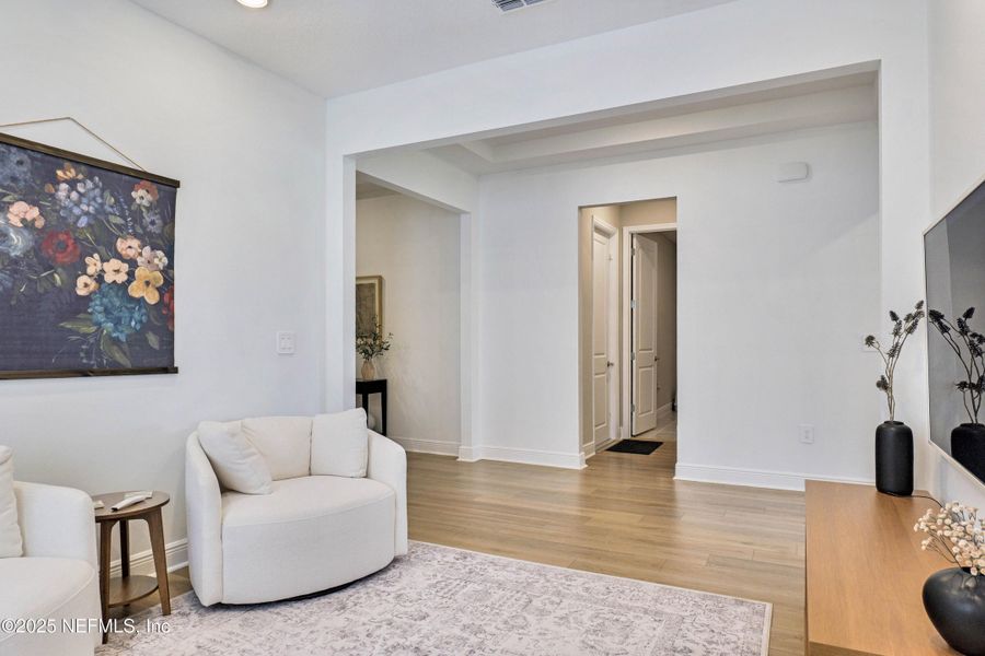 Furnished interior view inside a new home in Legends Preserve - Reserve Series, Daytona Beach (Image 26).