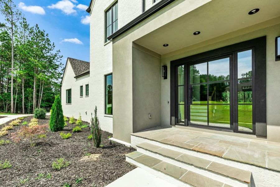 Exterior details and patio area of a home in , Newnan (Image 40).