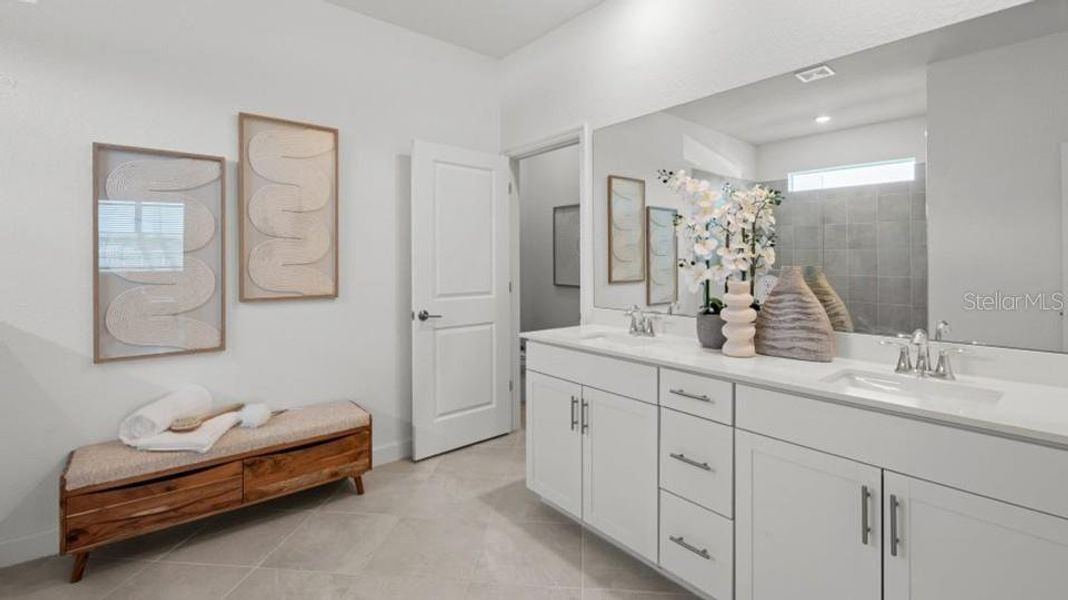 Furnished interior view inside a new home in Rye Ranch, Parrish (Image 36).