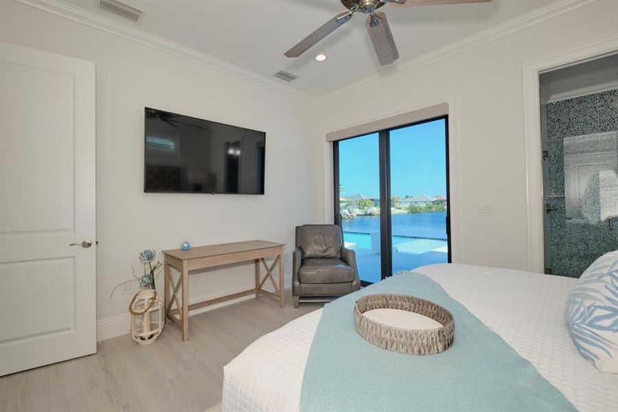 Furnished interior view inside a new home in , Cape Coral (Image 3).