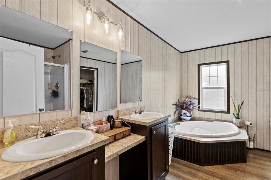 Furnished interior view inside a new home in , Okeechobee (Image 15).