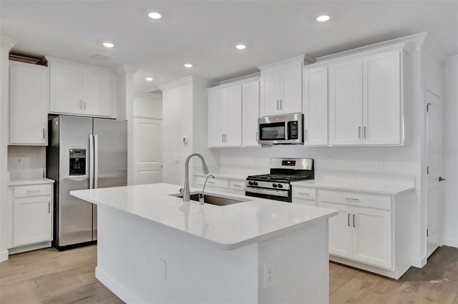 Furnished interior view inside a new home in , Wimauma (Image 18).