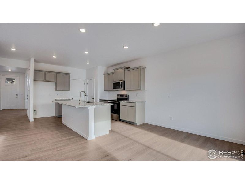 Furnished interior view inside a new home in Vista Meadows, Fort Lupton (Image 13).