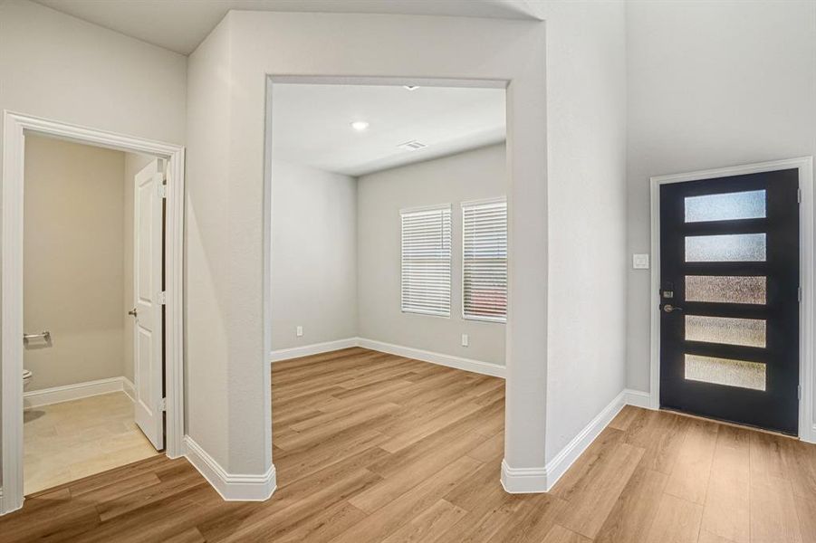 Photo is not of the actual home, but is an inspirational photo of builder’s model home and may depict options, furnishings, and/or decorator features that are not included.