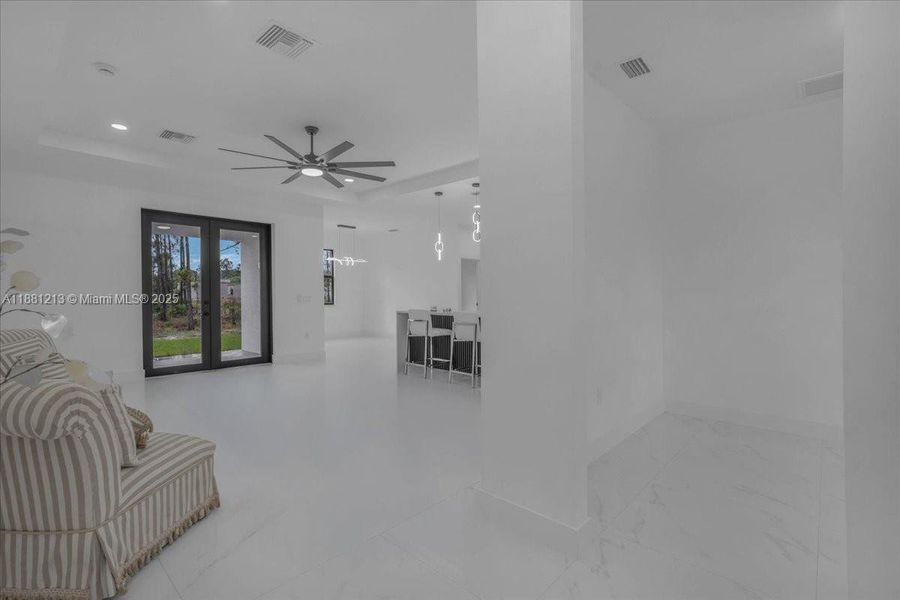 Furnished interior view inside a new home in , Lehigh Acres (Image 4). Furnished interior view inside a new home in , Lehigh Acres (Image 4).