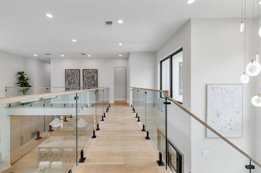 Furnished interior view inside a new home in , Dallas (Image 37).
