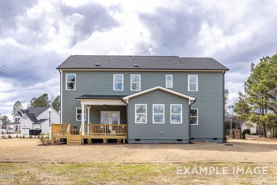 Front exterior of a new home in Tobacco Road, Angier, NC, highlighting curb appeal (Image 42).