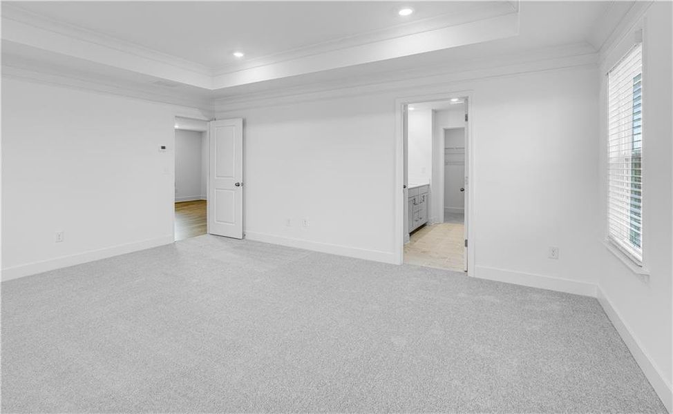 Spacious, unfurnished interior of a new home in Wellington Estates, Madison (Image 27).