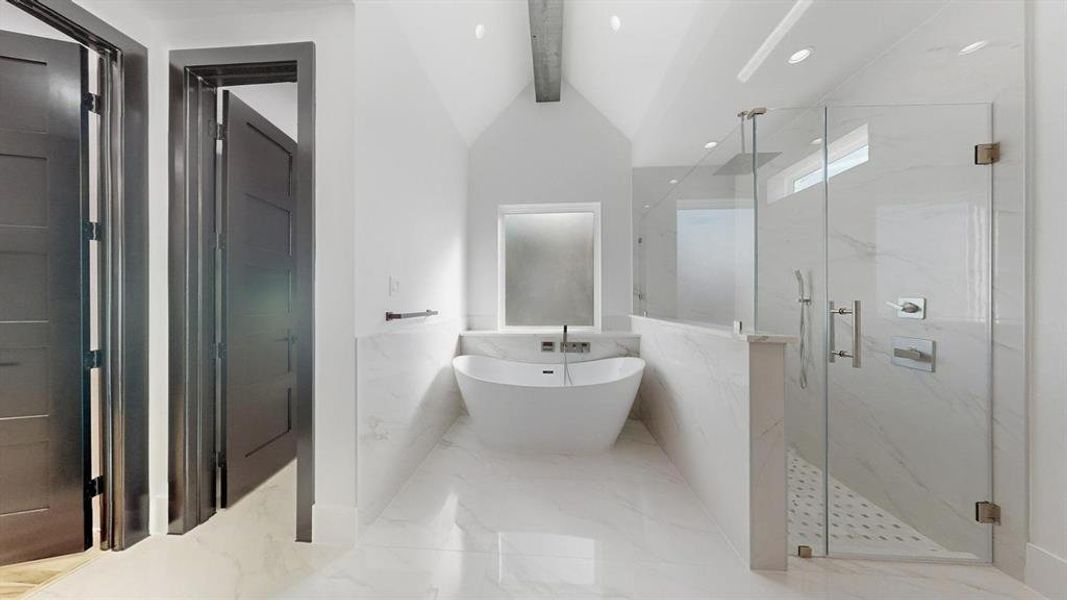 Furnished interior view inside a new home in , Ennis (Image 12).