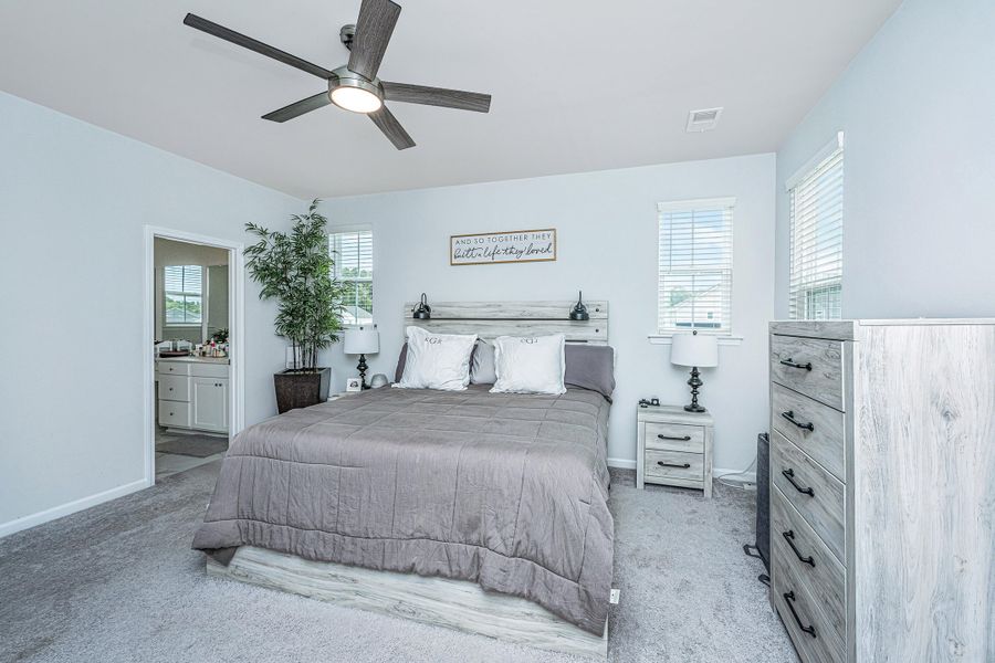 Furnished interior view inside a new home in , Summerville (Image 35). Furnished interior view inside a new home in , Summerville (Image 35).