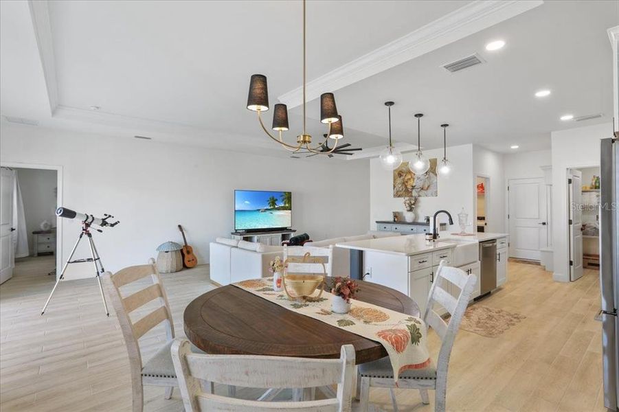 Furnished interior view inside a new home in Grand Oaks, Gainesville (Image 8).