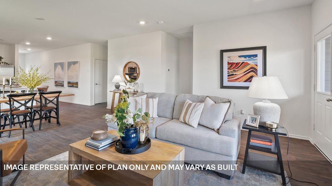 Furnished interior view inside a new home in Talavera, Kyle (Image 14).