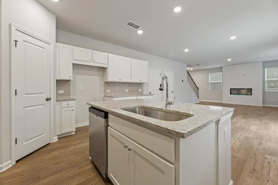 Furnished interior view inside a new home in Belleview Manor, Fairburn (Image 9).