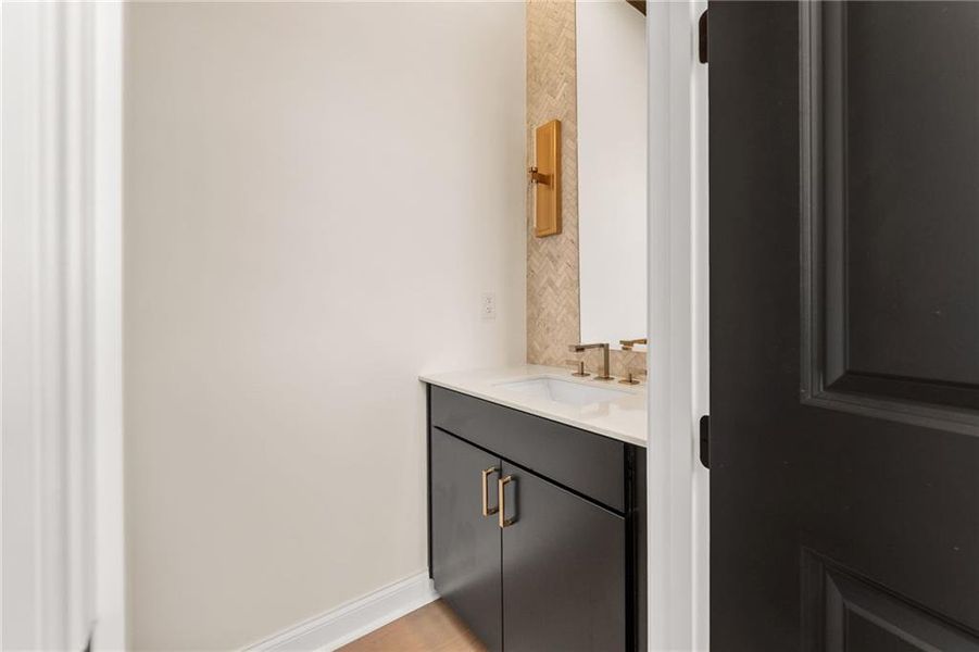 Close-up of interior finishes inside a home in , Cumming (Image 49).