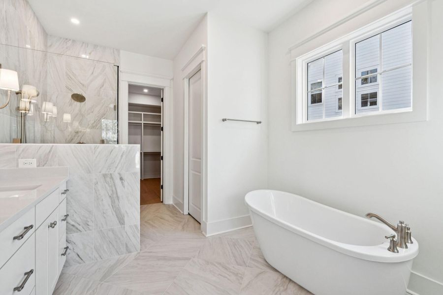 Furnished interior view inside a new home in , Mount Pleasant (Image 13).