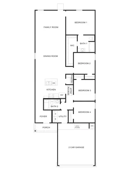 2D floor plan layout of this home in Sunterra, Katy, TX (Image 2). 2D floor plan layout of this home in Sunterra, Katy, TX (Image 2).