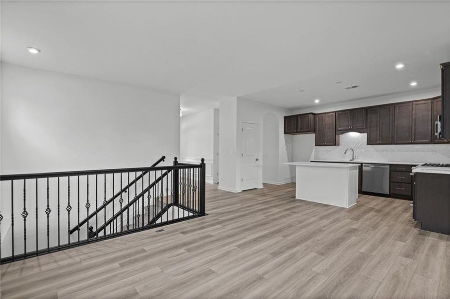 Furnished interior view inside a new home in Laurel Farms, Dallas (Image 13).