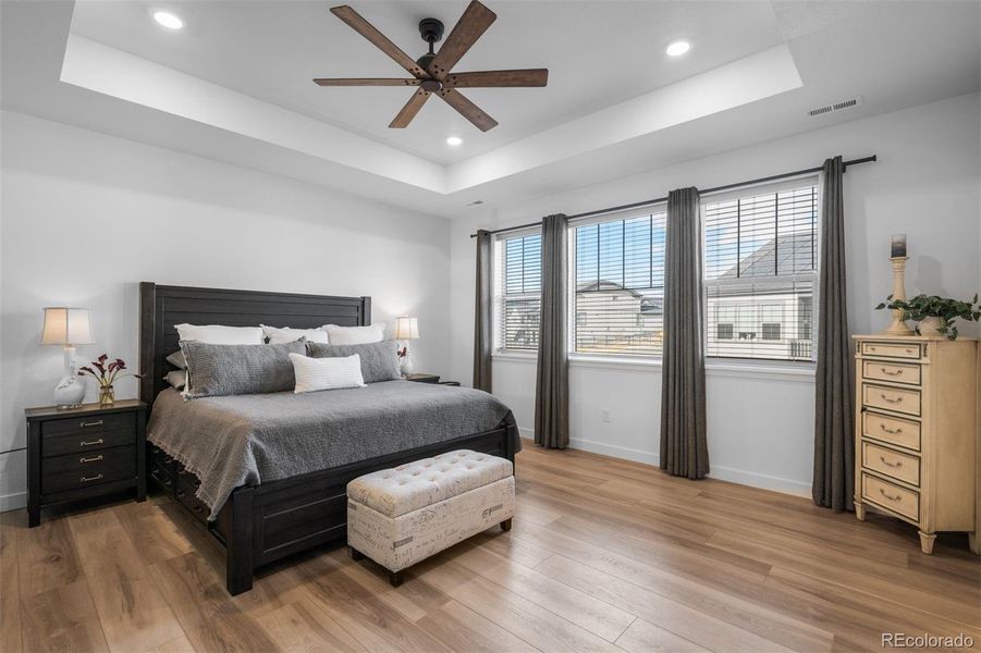 Furnished interior view inside a new home in Red Rocks Ranch, Morrison (Image 16).