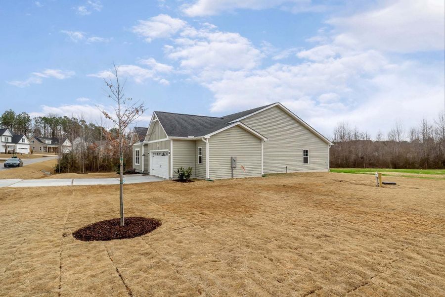 Work Area Garage Option