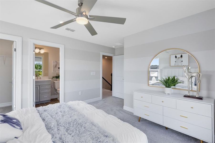 Furnished interior view inside a new home in Hartford Terrace, Davenport (Image 29).