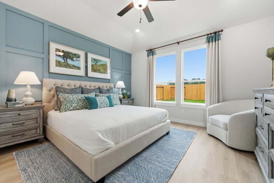 Granger Pines Model Home - Linden - Primary Bedroom Granger Pines Model Home - Linden - Primary Bedroom