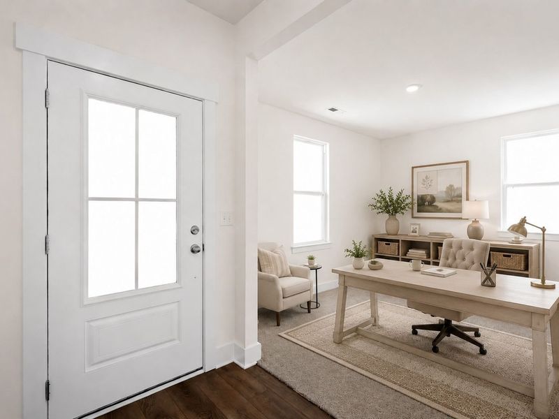 Furnished interior view inside a new home in Woods Crossing, Gallatin (Image 3).