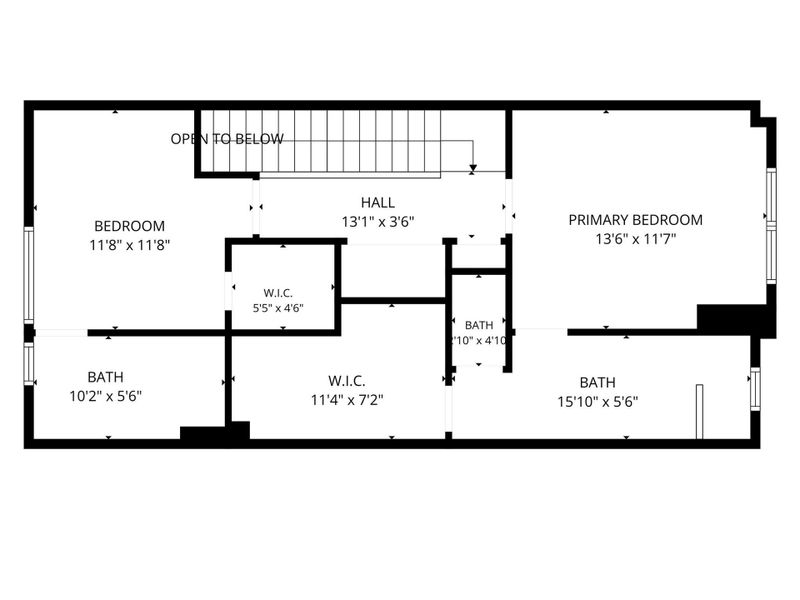 2D floor plan layout of this home in , Houston, TX (Image 6).