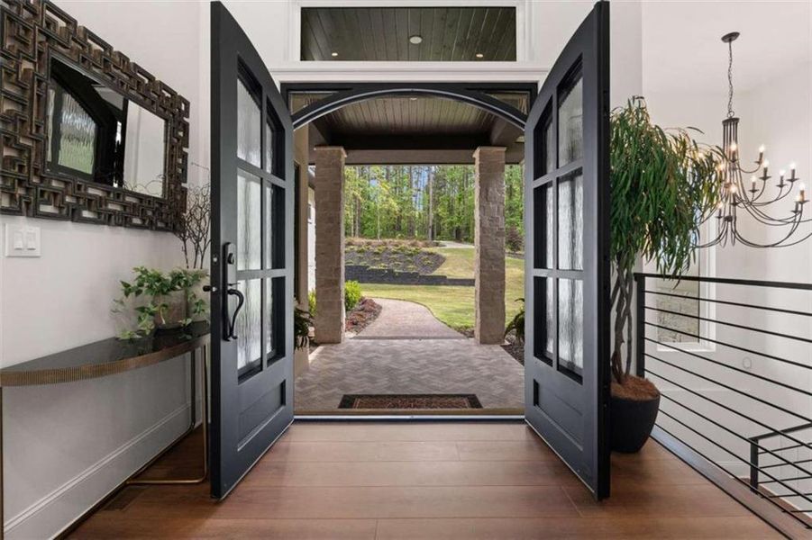 Exterior details and patio area of a home in , Whitesburg (Image 26).