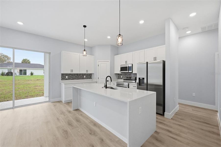 Furnished interior view inside a new home in , Ocala (Image 10).