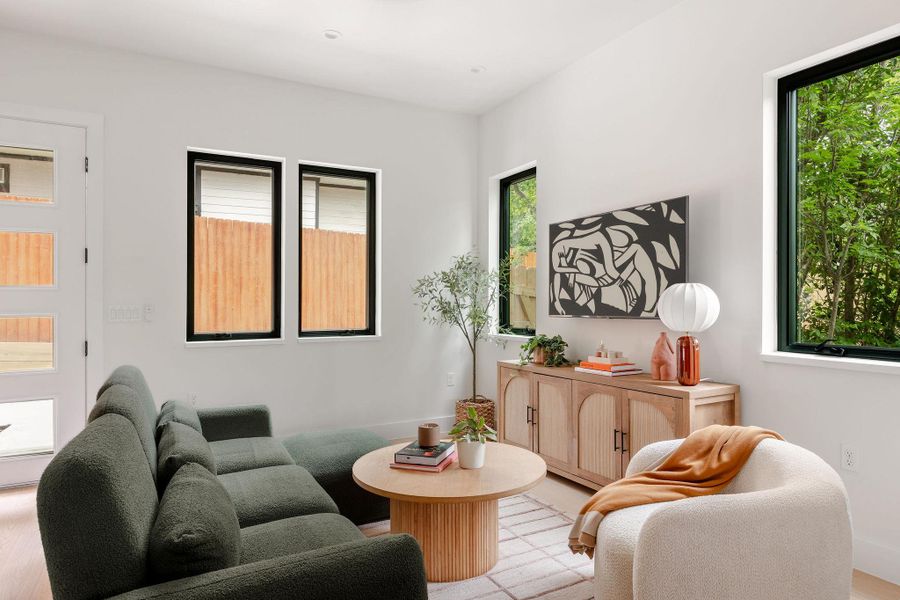 View of living area View of living area