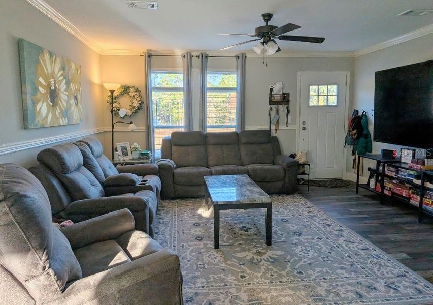 Furnished interior view inside a new home in , Williston (Image 5).