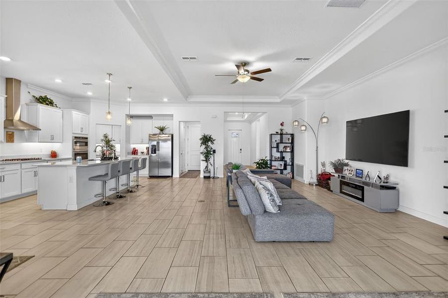Furnished interior view inside a new home in Southshore Bay: The Grand Estates, Wimauma (Image 10).