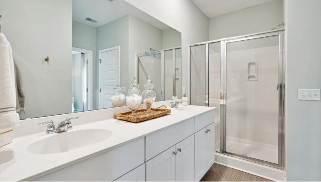 Furnished interior view inside a new home in Limehouse Farms, Summerville (Image 8).