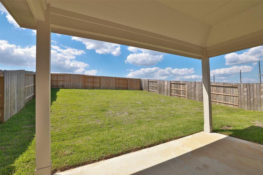 Exterior details and patio area of a home in Mostyn Springs, Magnolia (Image 15). Exterior details and patio area of a home in Mostyn Springs, Magnolia (Image 15).