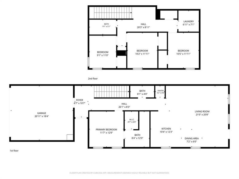 2D floor plan layout of this home in , Robinson, TX (Image 5).