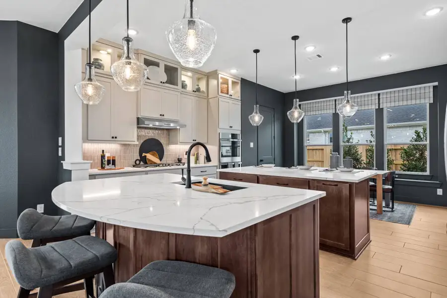 Furnished interior view inside a new home in Beacon Point, Texas City (Image 7). Furnished interior view inside a new home in Beacon Point, Texas City (Image 7).