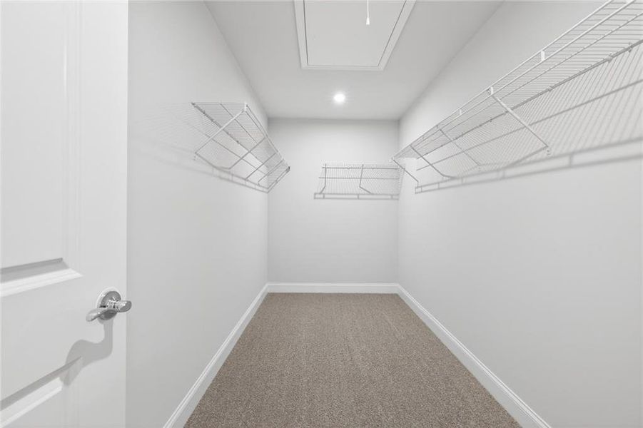 Spacious, unfurnished interior of a new home in Ansley Towns, Cumming (Image 23).