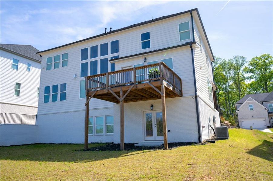 Exterior details and patio area of a home in , Woodstock (Image 26).