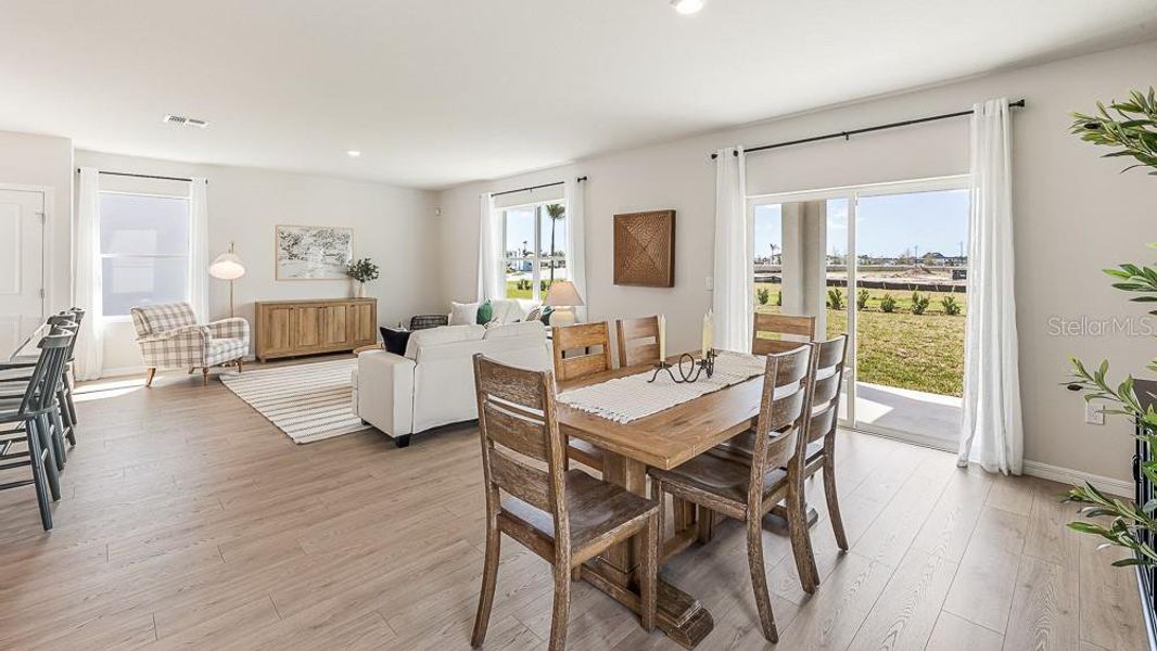 Furnished interior view inside a new home in Bella Lago, Parrish (Image 6).
