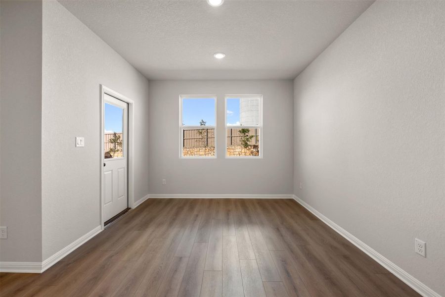 Spacious, unfurnished interior of a new home in The Colony 50s, Bastrop (Image 24). Spacious, unfurnished interior of a new home in The Colony 50s, Bastrop (Image 24).