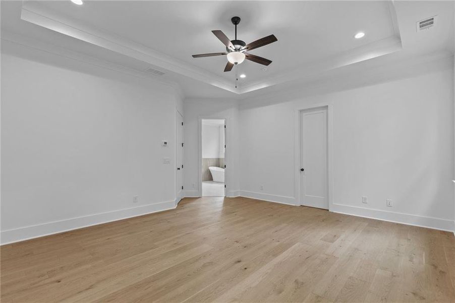 Spacious, unfurnished interior of a new home in , Buford (Image 53).