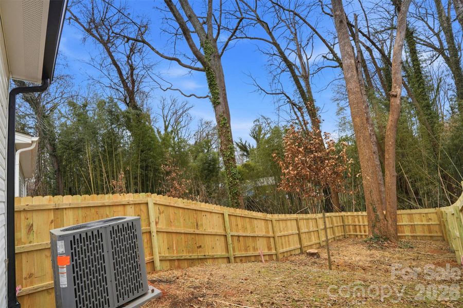 Exterior details and patio area of a home in , Charlotte (Image 4). Exterior details and patio area of a home in , Charlotte (Image 4).
