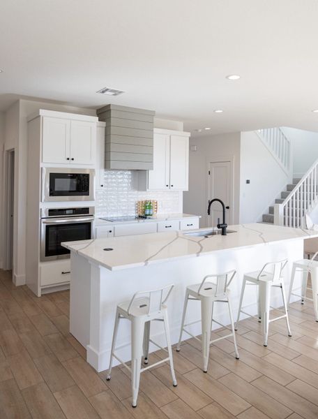Representative furnished interior of a home built from the Brazos by View Homes in Callan Village, San Antonio (Image 4). Representative furnished interior of a home built from the Brazos by View Homes in Callan Village, San Antonio (Image 4).
