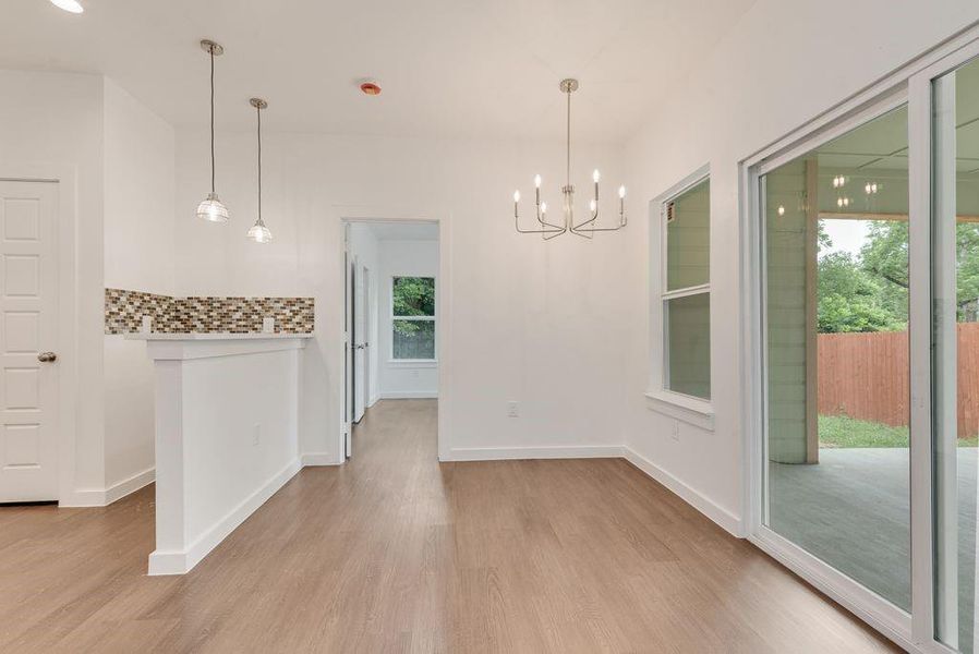 Spacious, unfurnished interior of a new home in , Dallas (Image 22). Spacious, unfurnished interior of a new home in , Dallas (Image 22).
