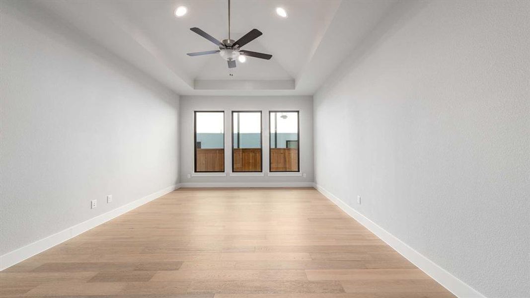 Spacious, unfurnished interior of a new home in Fields 60', Frisco (Image 20).