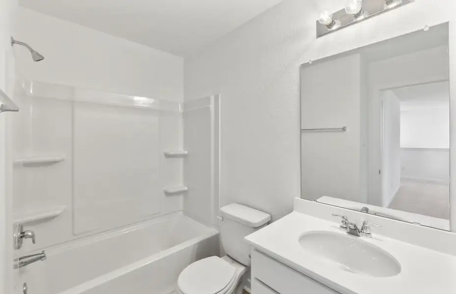 Furnished interior view inside a new home in Sonterra, Jarrell (Image 4).