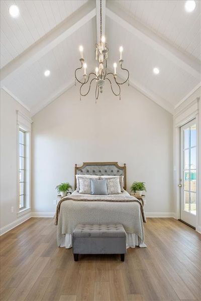 Furnished interior view inside a new home in , Robinson (Image 30).