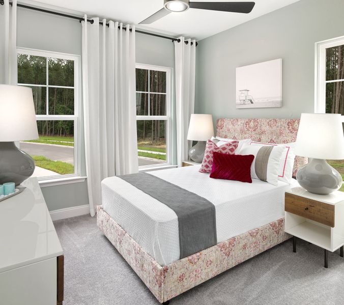 Representative furnished interior of a home built from the Byrnes 2 Story by Pulte Homes in Long Savanna, Charleston (Image 3). Representative furnished interior of a home built from the Byrnes 2 Story by Pulte Homes in Long Savanna, Charleston (Image 3).