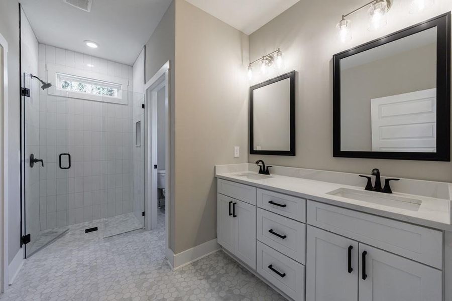 Furnished interior view inside a new home in , Carrollton (Image 10).